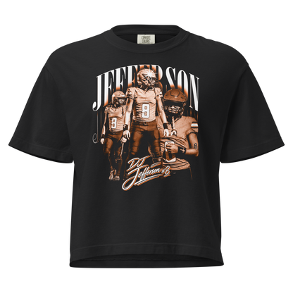 DJ Jefferson | Mural Women's Heavy Cotton Boxy Tee