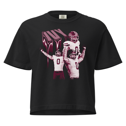 Jayman Ivy | Mural Women's Heavy Cotton Boxy Tee