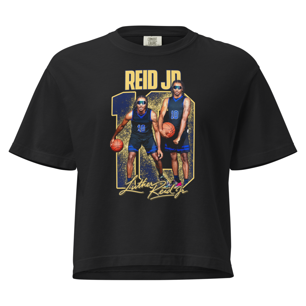 Luther Reid Jr | Mural Women's Heavy Cotton Boxy Tee