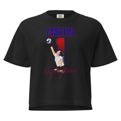 Trynity Martin | Mural Women's Heavy Cotton Boxy Tee