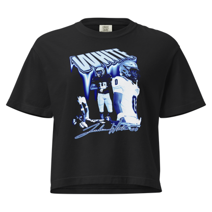 Julian White | Mural Women's Heavy Cotton Boxy Tee