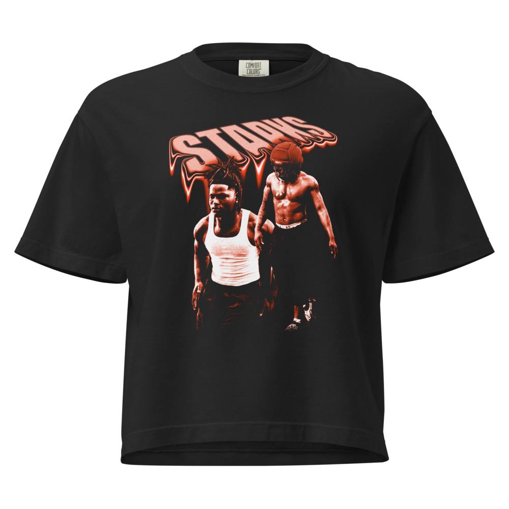 Xavier Starks | Mural Women's Heavy Cotton Boxy Tee