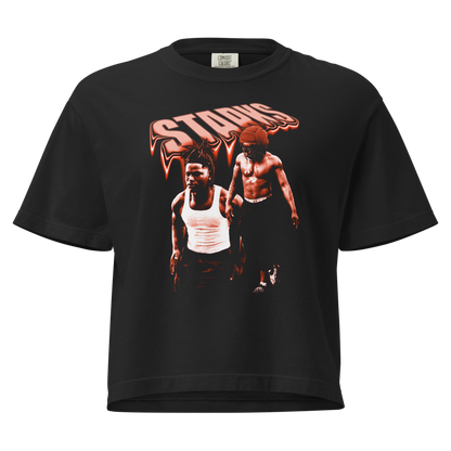 Xavier Starks | Mural Women's Heavy Cotton Boxy Tee
