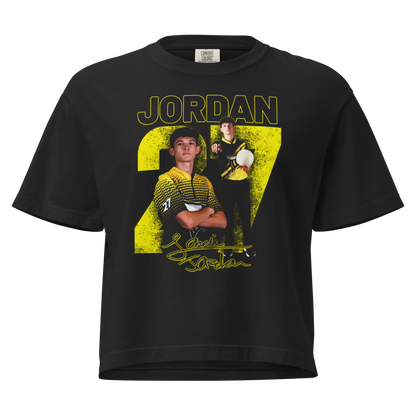 Landin Jordan | Mural Women's Heavy Cotton Boxy Tee