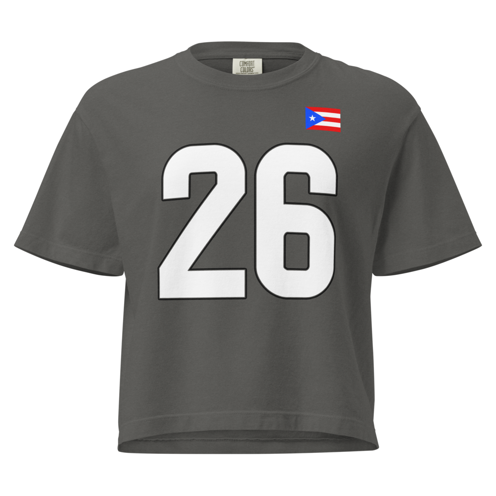 Xavier Quinones | Jersey Style Women’s Boxy Tee
