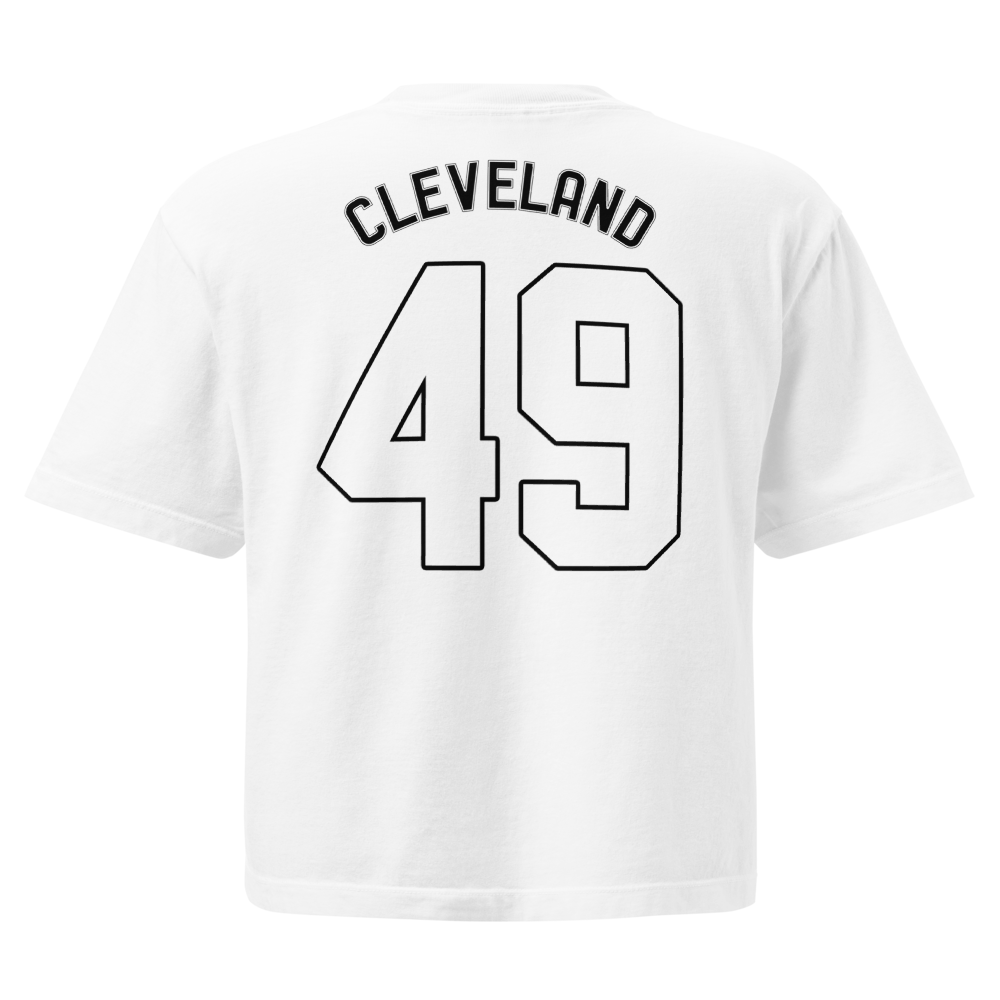 Jackson Cleveland | Jersey Style Women’s Boxy Tee