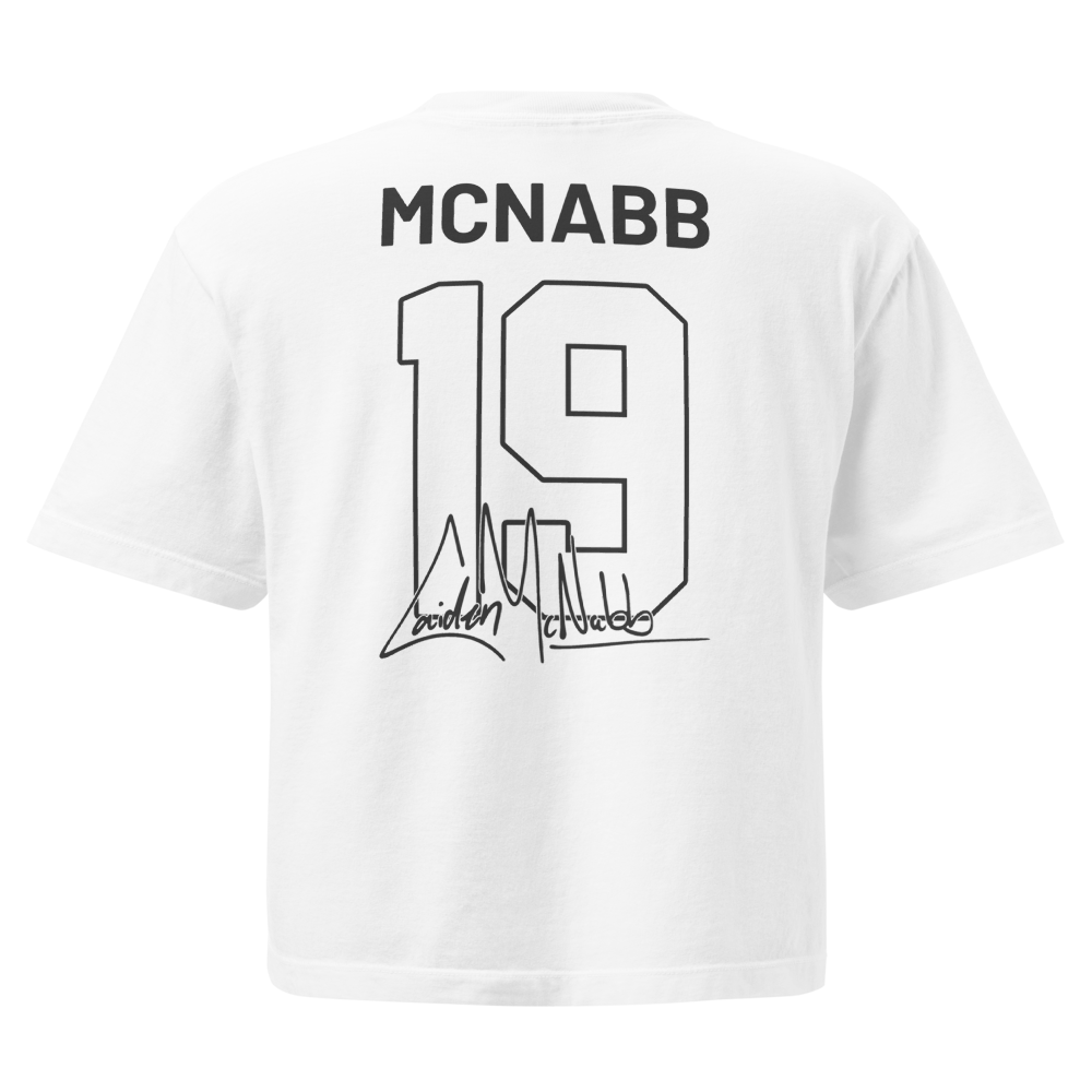 Caiden McNabb | Jersey Style Women’s Boxy Tee