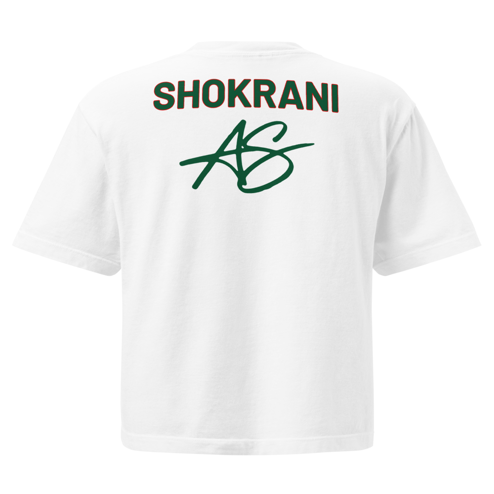Aidan Shokrani | Jersey Style Women’s Boxy Tee