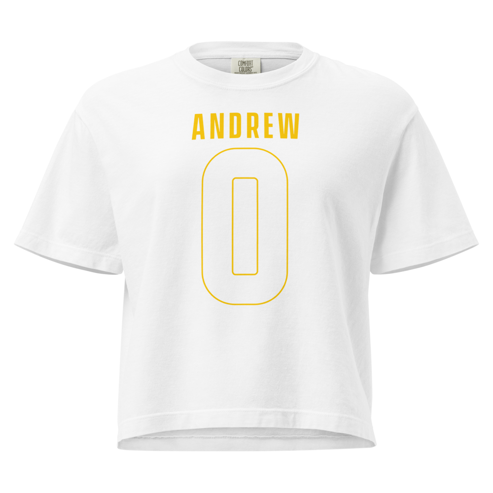 Andrew Gibson | Jersey Style Women’s Boxy Tee