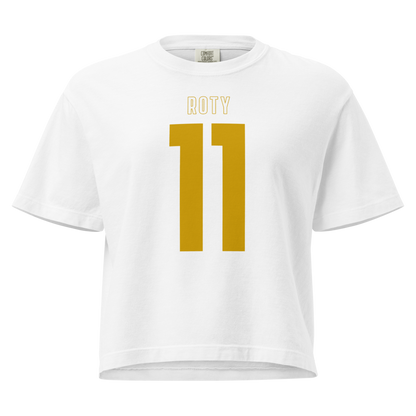 Elijah White | Jersey Style Women’s Boxy Tee
