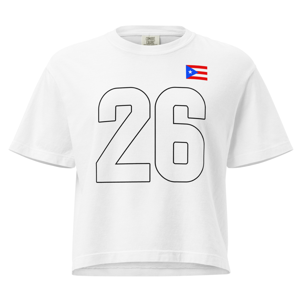Xavier Quinones | Jersey Style Women’s Boxy Tee