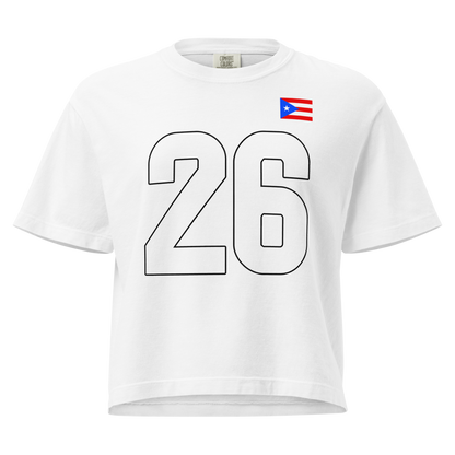 Xavier Quinones | Jersey Style Women’s Boxy Tee