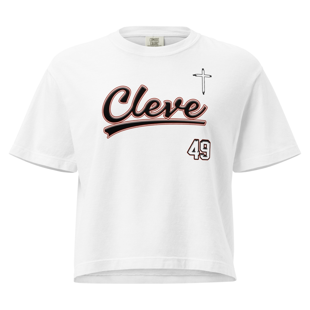 Jackson Cleveland | Jersey Style Women’s Boxy Tee