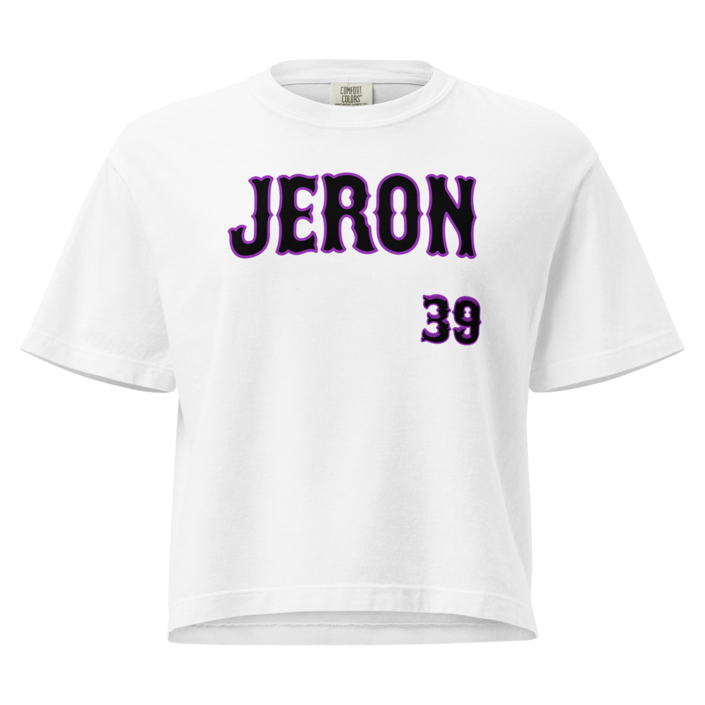 Jeron Flores | Jersey Style Women’s Boxy Tee