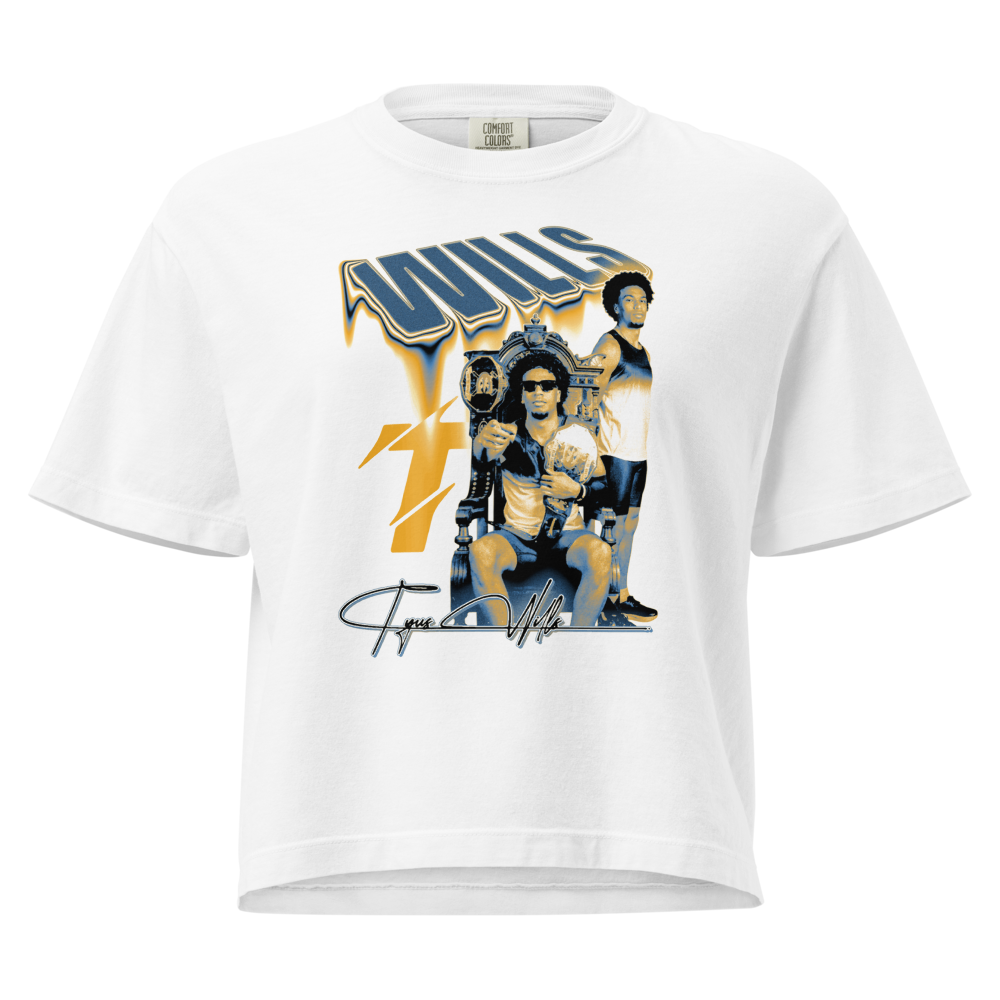 Tyus Wills | Mural Women's Heavy Cotton Boxy Tee
