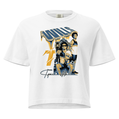 Tyus Wills | Mural Women's Heavy Cotton Boxy Tee