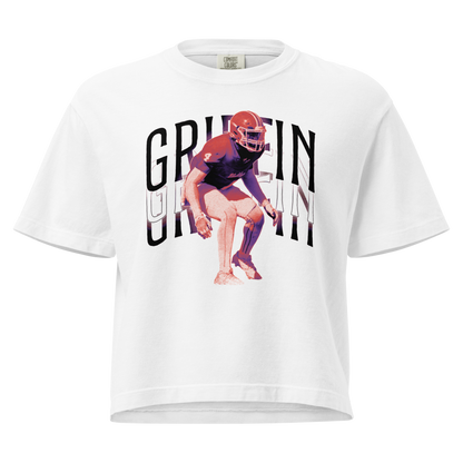 Octavious Griffin | Mural Women's Heavy Cotton Boxy Tee