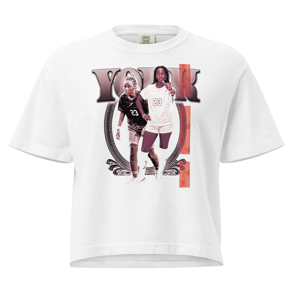 Ella York | Mural Women's Heavy Cotton Boxy Tee