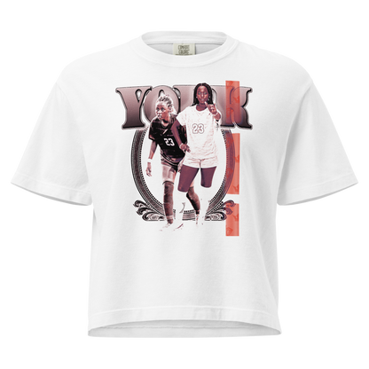 Ella York | Mural Women's Heavy Cotton Boxy Tee