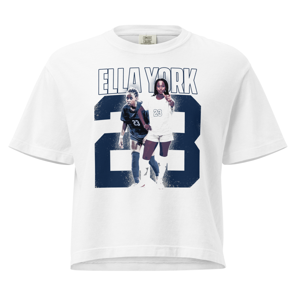 Ella York | Mural Women's Heavy Cotton Boxy Tee
