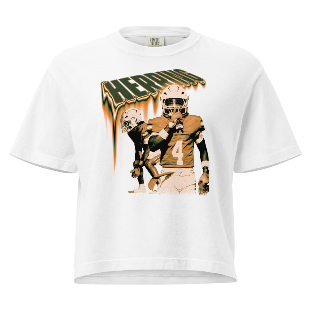 Keion Herring | Mural Women's Heavy Cotton Boxy Tee