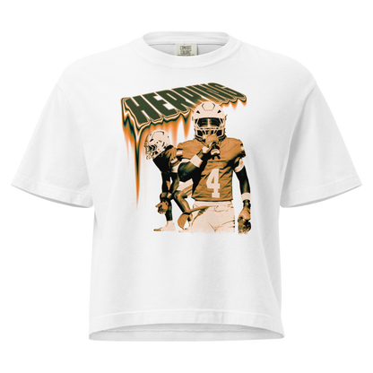 Keion Herring | Mural Women's Heavy Cotton Boxy Tee