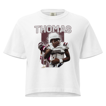 D’Vonte Thomas | Mural Women's Heavy Cotton Boxy Tee