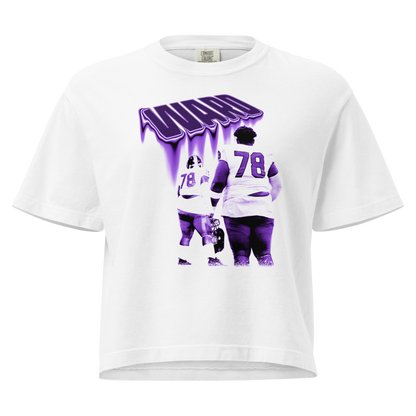Khechaun Ward | Mural Women's Heavy Cotton Boxy Tee
