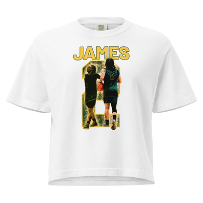 Diante James | Mural Women's Heavy Cotton Boxy Tee