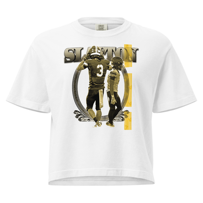 Jamari Slayton | Mural Women's Heavy Cotton Boxy Tee