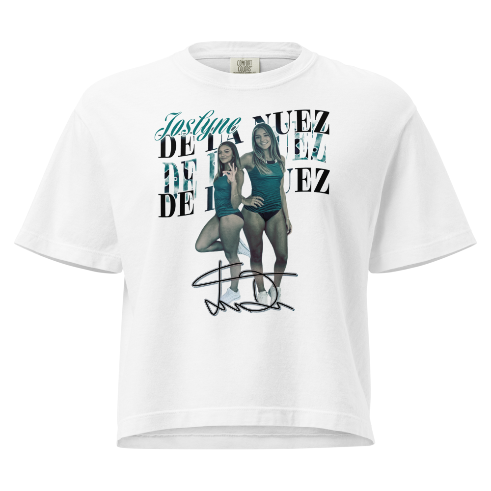 Joslyne De La Nuez | Mural Women's Heavy Cotton Boxy Tee