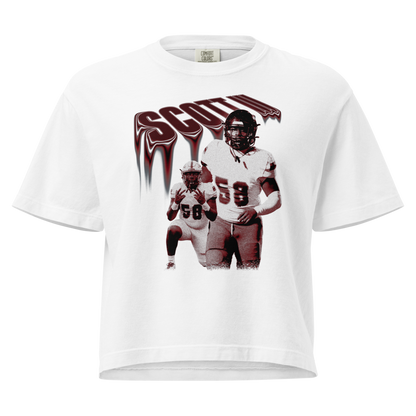 Isaac Scott III | Mural Women's Heavy Cotton Boxy Tee