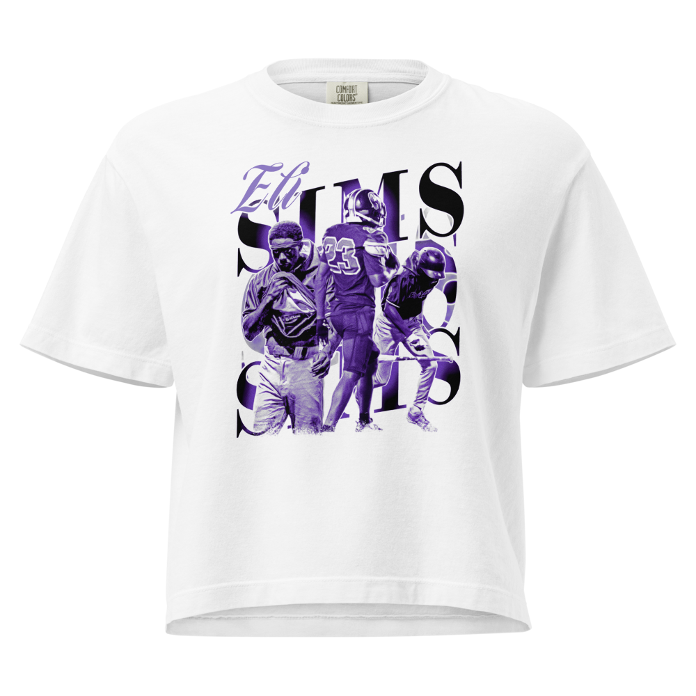 Eli Sims | Mural Women's Heavy Cotton Boxy Tee