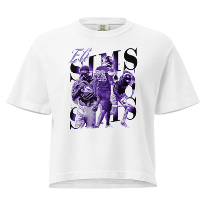 Eli Sims | Mural Women's Heavy Cotton Boxy Tee