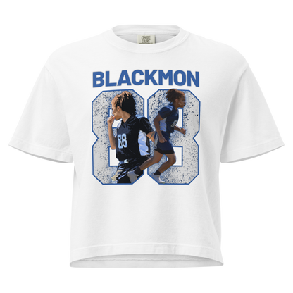 London Blackmon | Mural Women's Heavy Cotton Boxy Tee