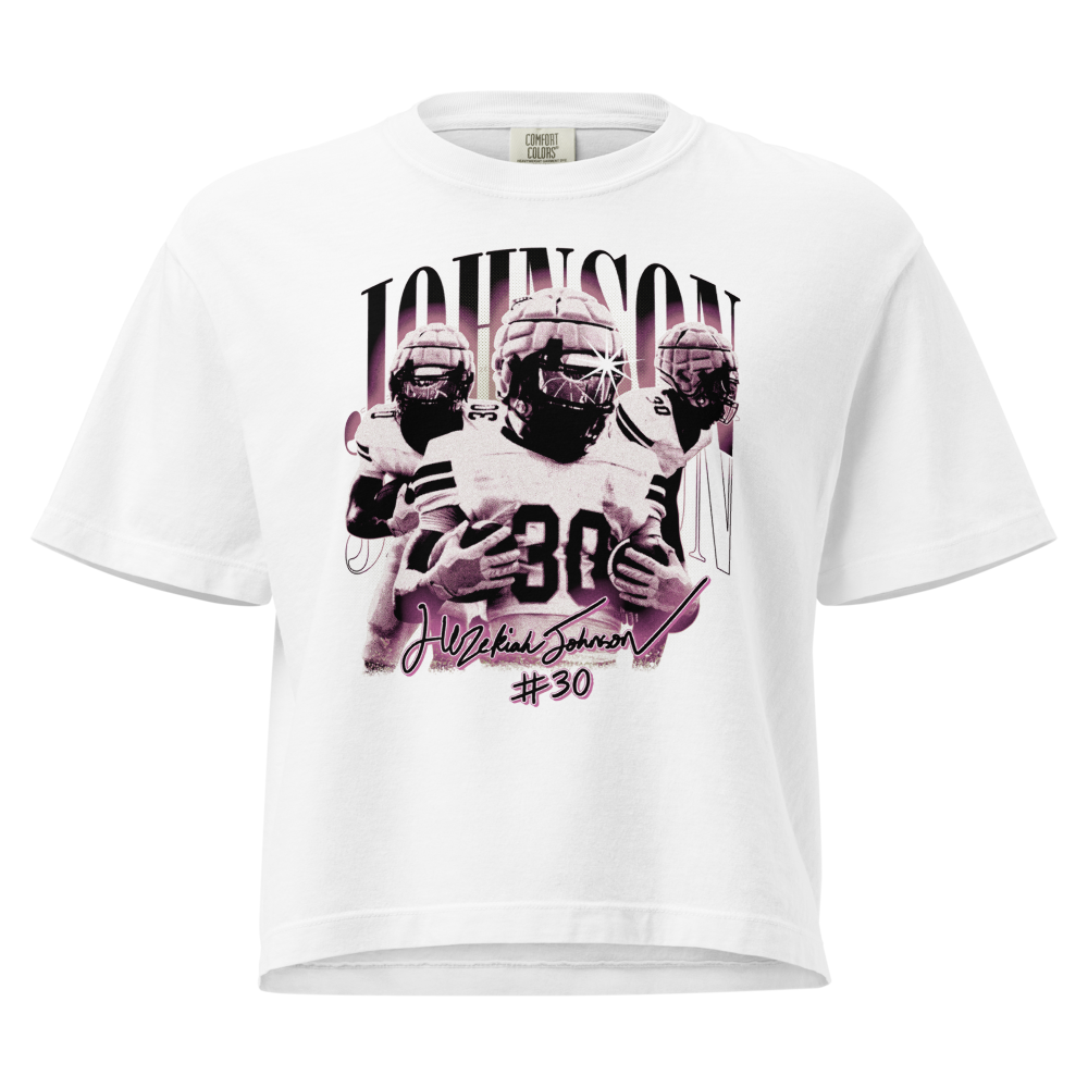 Hezekiah Johnson | Mural Women's Heavy Cotton Boxy Tee