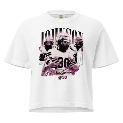 Hezekiah Johnson | Mural Women's Heavy Cotton Boxy Tee