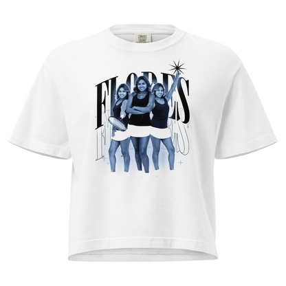 Jade Flores | Mural Women's Heavy Cotton Boxy Tee