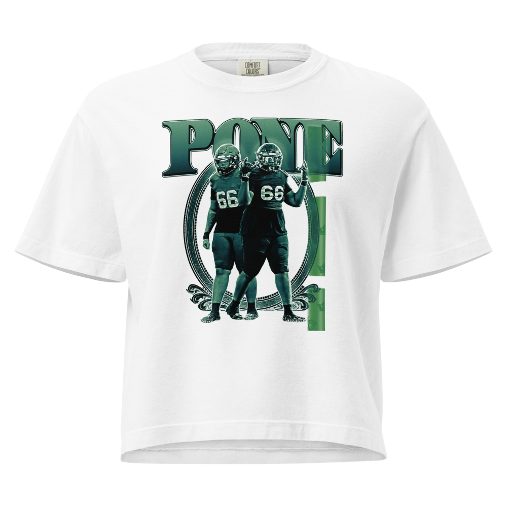 Saadiq Pone | Mural Women's Heavy Cotton Boxy Tee