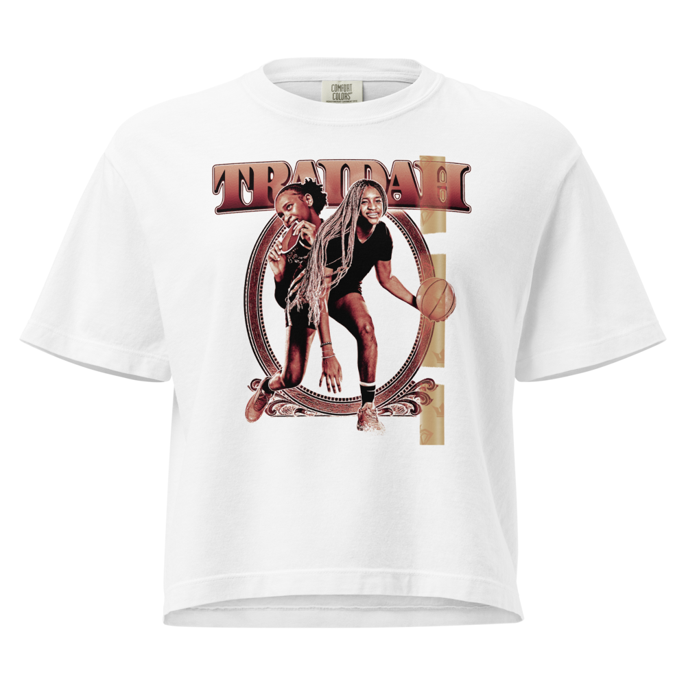 Traidah Matongo | Mural Women's Heavy Cotton Boxy Tee