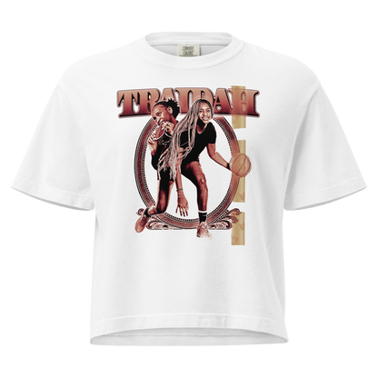 Traidah Matongo | Mural Women's Heavy Cotton Boxy Tee