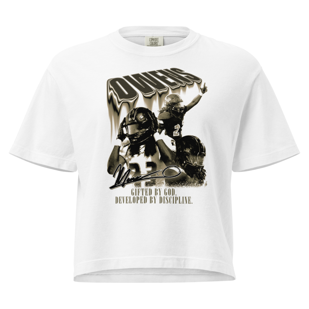 Messiah Owens | Mural Women's Heavy Cotton Boxy Tee