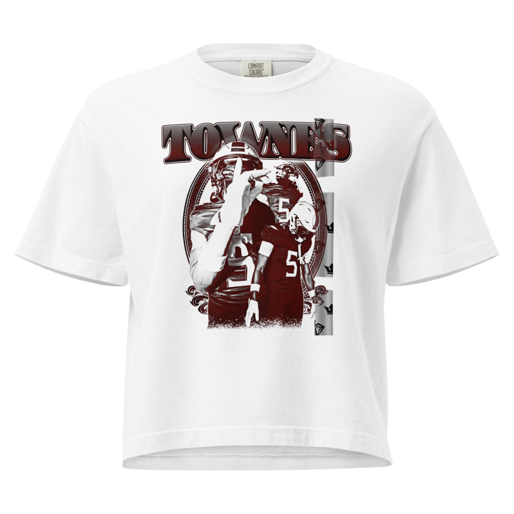 David Townes | Mural Women's Heavy Cotton Boxy Tee