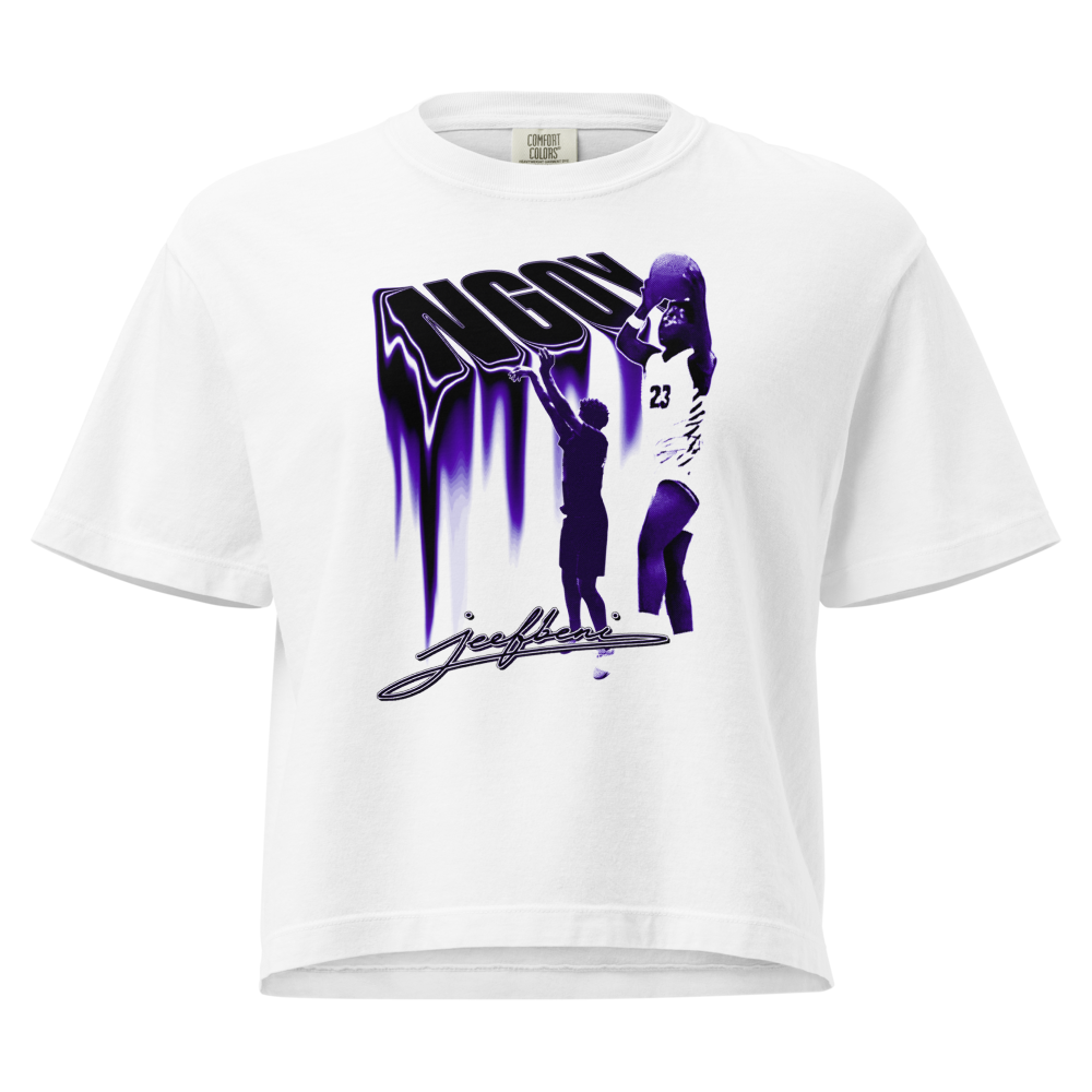Jeefbeni Ngoy | Mural Women's Heavy Cotton Boxy Tee