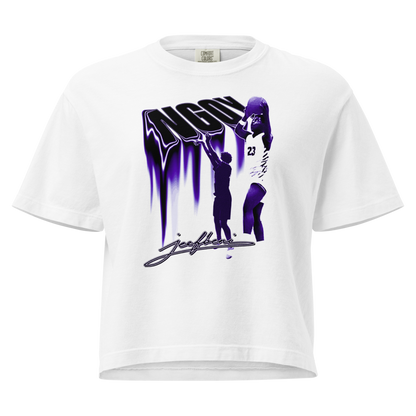 Jeefbeni Ngoy | Mural Women's Heavy Cotton Boxy Tee