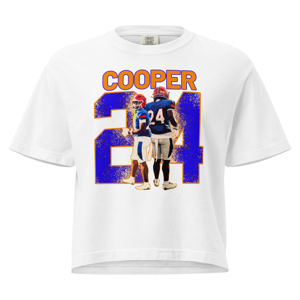 Kenye Cooper | Mural Women's Heavy Cotton Boxy Tee