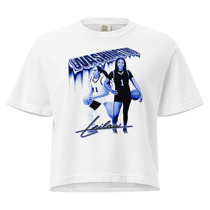 Leila Washington | Mural Women's Heavy Cotton Boxy Tee