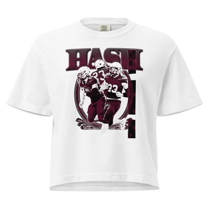 Baylor Hash | Mural Women's Heavy Cotton Boxy Tee