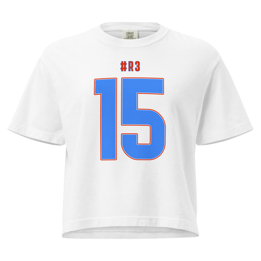 Dezman White | Jersey Style Women’s Boxy Tee