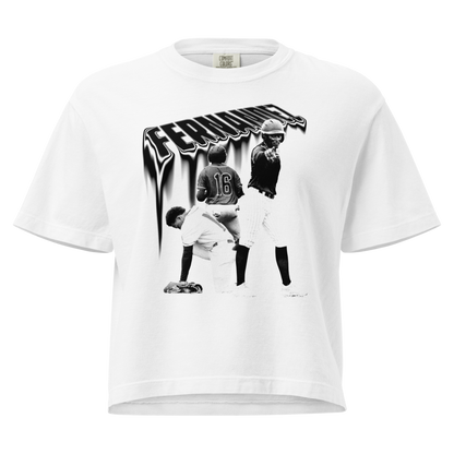 Frandie Fernandez | Mural Women's Heavy Cotton Boxy Tee